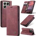 Xiaomi 14T Pro Caseme 013 Series Lommebok-deksel - Vinrød