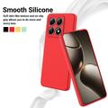 Xiaomi 14T Pro Liquid Silikondeksel - Rød