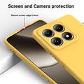 Xiaomi 14T Pro Liquid Silikondeksel - Gul