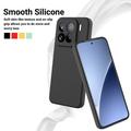 Xiaomi 15 Pro Flytende silikon-deksel med håndstropp - svart
