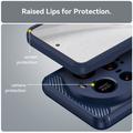 Xiaomi 15 Ultra Børstet TPU Deksel - Karbonfiber