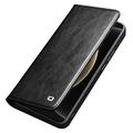 Xiaomi 15 Ultra Qialino Classic Lommebok-deksel I Lær - Svart