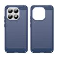 Xiaomi 15T Børstet TPU-deksel - karbonfiber