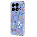 Xiaomi 15T TPU-deksel med blomstermønster