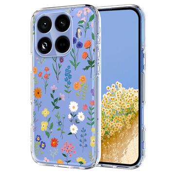 Xiaomi 15T Pro TPU-deksel med blomstermønster