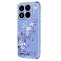 Xiaomi 15T Pro TPU-deksel med blomstermønster - Lilla