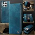 Xiaomi 17 Caseme 033 Lommebok-etui med kalvestruktur og RFID-blokkering - Grønn