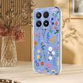 Xiaomi 17 TPU-deksel med blomstermønster