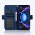 Xiaomi 17 Max Kortholder Lommebokveske - blå
