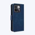 Xiaomi 17 Max Kortholder Lommebokveske - blå