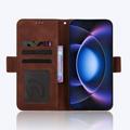 Xiaomi 17 Max Kortholder Lommebokveske - brun