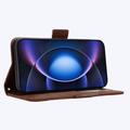 Xiaomi 17 Max Kortholder Lommebokveske - brun
