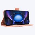 Xiaomi 17 Max Kortholder Lommebokveske - Rosa