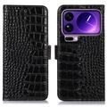 Xiaomi 17 Pro Max Crocodile Series Lommebok-deksel i Lær med RFID