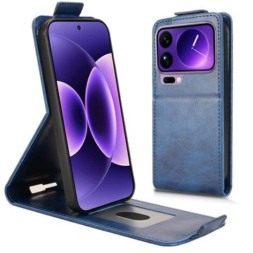 Xiaomi 17 Pro vertikalt flip-etui med stativ