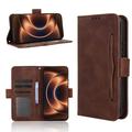 Xiaomi 17 Ultra Kortholder Lommebokveske - brun