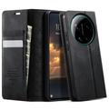 Xiaomi 17 Ultra Caseme 033 Lommebok-etui med kalvestruktur og RFID-blokkering