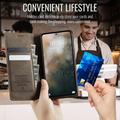 Xiaomi 17 Ultra Caseme 033 Lommebok-etui med kalvestruktur og RFID-blokkering - Kaffe