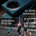 Xiaomi 17 Ultra Caseme 033 Lommebok-etui med kalvestruktur og RFID-blokkering - Grønn