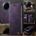 Xiaomi 17 Ultra Caseme 033 Lommebok-etui med kalvestruktur og RFID-blokkering - Lilla