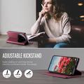 Xiaomi 17 Ultra Caseme 033 Lommebok-etui med kalvestruktur og RFID-blokkering - rød