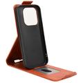 Xiaomi 17 vertikalt flip-etui med stativ