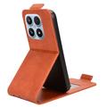 Xiaomi 17 vertikalt flip-etui med stativ