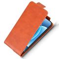 Xiaomi 17 vertikalt flip-etui med stativ