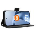 Xiaomi 17T Kortholder Lommebokveske - Svart