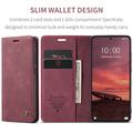 Xiaomi 17T Caseme 013 Series Lommebok-deksel - Rød