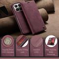 Xiaomi 17T Caseme 013 Series Lommebok-deksel - Rød