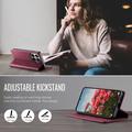 Xiaomi 17T Caseme 033 Lommebok-etui med kalvestruktur og RFID-blokkering - rød