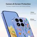 Xiaomi 17T TPU-deksel med blomstermønster - tusenfryd