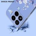 Xiaomi 17T TPU-deksel med blomstermønster