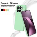 Xiaomi 17T Flytende silikon-deksel med håndstropp - Grønn