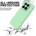 Xiaomi 17T Flytende silikon-deksel med håndstropp - Grønn