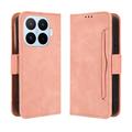 Xiaomi 17T Pro Kortholder Lommebokveske - Rosa