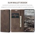 Xiaomi 17T Pro Caseme 013 Series Lommebok-deksel - Kaffe