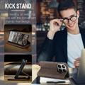 Xiaomi 17T Pro Caseme 013 Series Lommebok-deksel - Kaffe