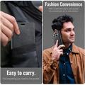 Xiaomi 17T Pro Caseme 033 Lommebok-etui med kalvestruktur og RFID-blokkering - Svart