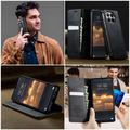 Xiaomi 17T Pro Caseme 033 Lommebok-etui med kalvestruktur og RFID-blokkering - Svart