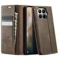 Xiaomi 17T Pro Caseme 033 Lommebok-etui med kalvestruktur og RFID-blokkering - Kaffe