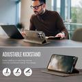 Xiaomi 17T Pro Caseme 033 Lommebok-etui med kalvestruktur og RFID-blokkering - Kaffe