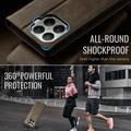 Xiaomi 17T Pro Caseme 033 Lommebok-etui med kalvestruktur og RFID-blokkering - Kaffe