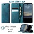 Xiaomi 17T Pro Caseme 033 Lommebok-etui med kalvestruktur og RFID-blokkering - Grønn
