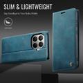 Xiaomi 17T Pro Caseme 033 Lommebok-etui med kalvestruktur og RFID-blokkering - Grønn