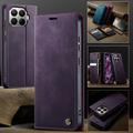 Xiaomi 17T Pro Caseme 033 Lommebok-etui med kalvestruktur og RFID-blokkering - Lilla