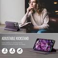 Xiaomi 17T Pro Caseme 033 Lommebok-etui med kalvestruktur og RFID-blokkering - Lilla