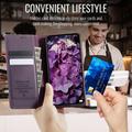 Xiaomi 17T Pro Caseme 033 Lommebok-etui med kalvestruktur og RFID-blokkering - Lilla