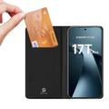 Xiaomi 17T Pro Dux Ducis Skin Pro Flip-deksel - Svart